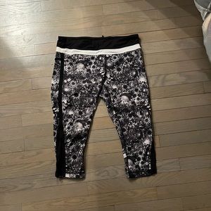 Lululemon Floral Print Capris